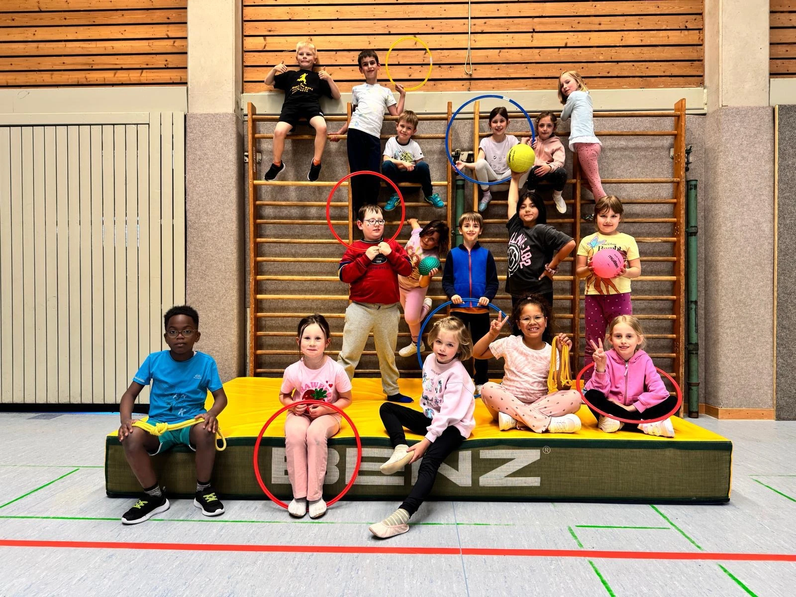 Kinderturnen für Kinder von 6-10 Jahren Freitags