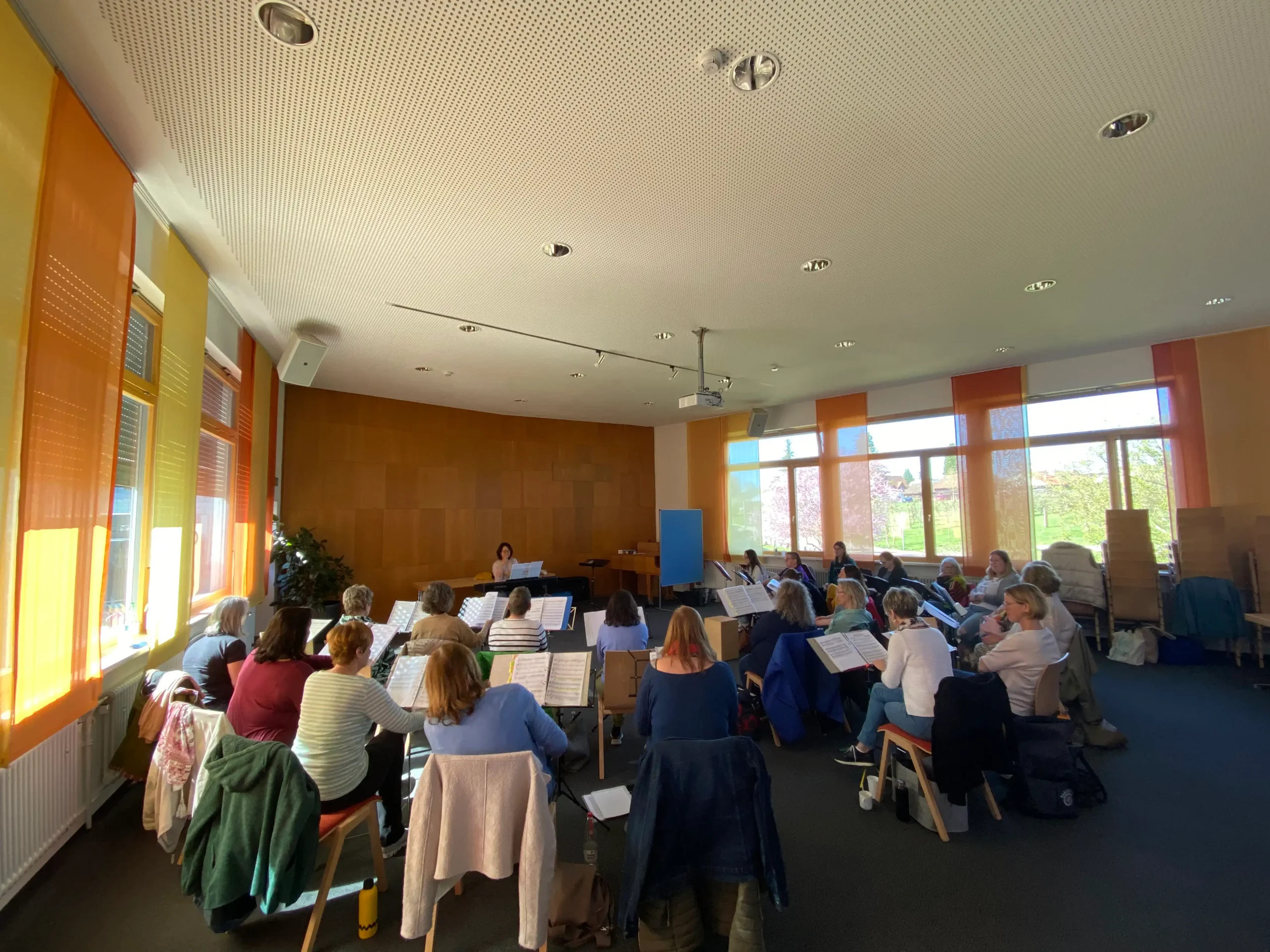 Musiksaal im Vereinszentrum Abstatt