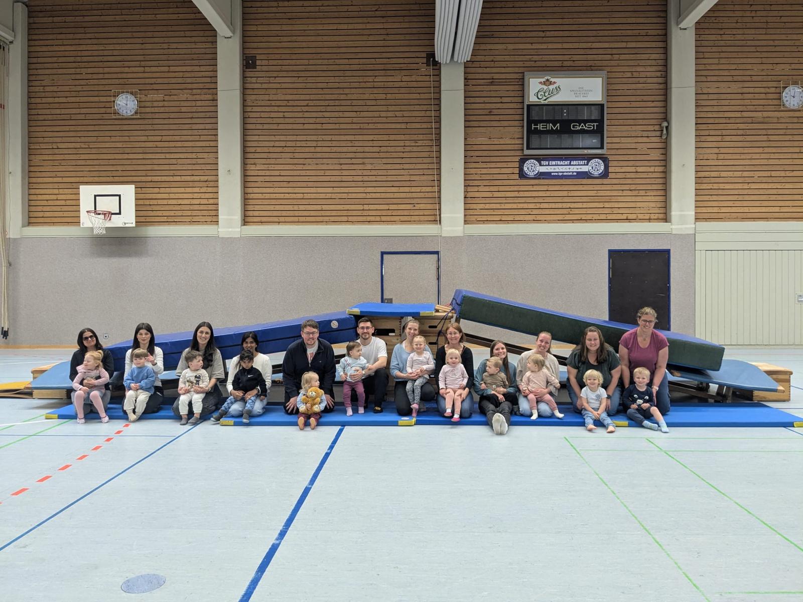 Eltern-Kind Turnen für Kinder von 1,5 bis 3 Jahre Mittwochs